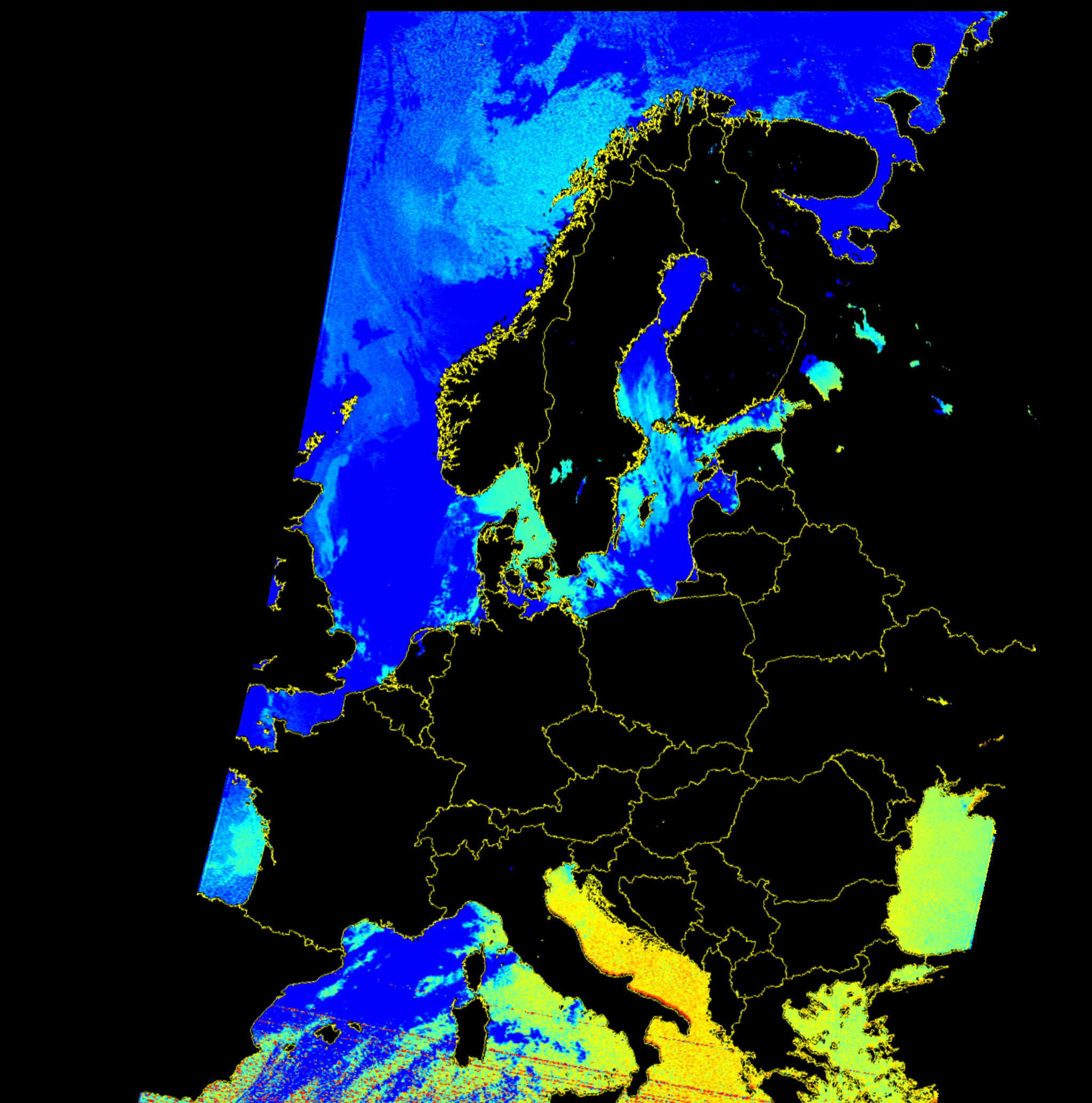 NOAA 15-20240701-064708-Sea_Surface_Temperature_projected