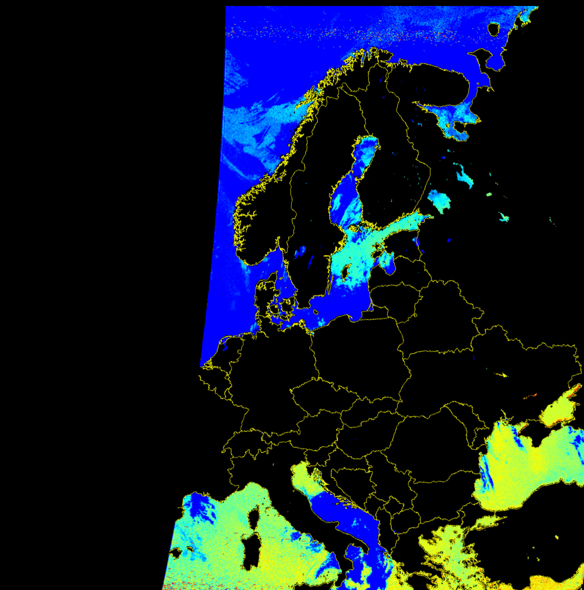 NOAA 15-20240702-062125-Sea_Surface_Temperature_projected