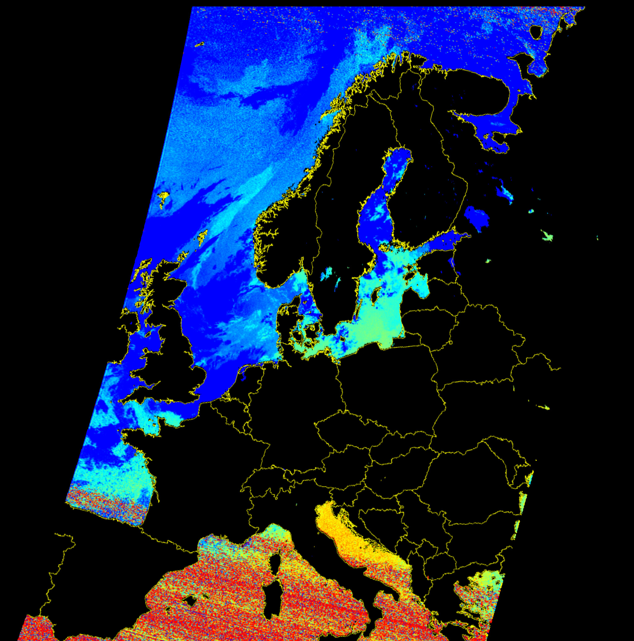 NOAA 15-20240712-070314-Sea_Surface_Temperature_projected