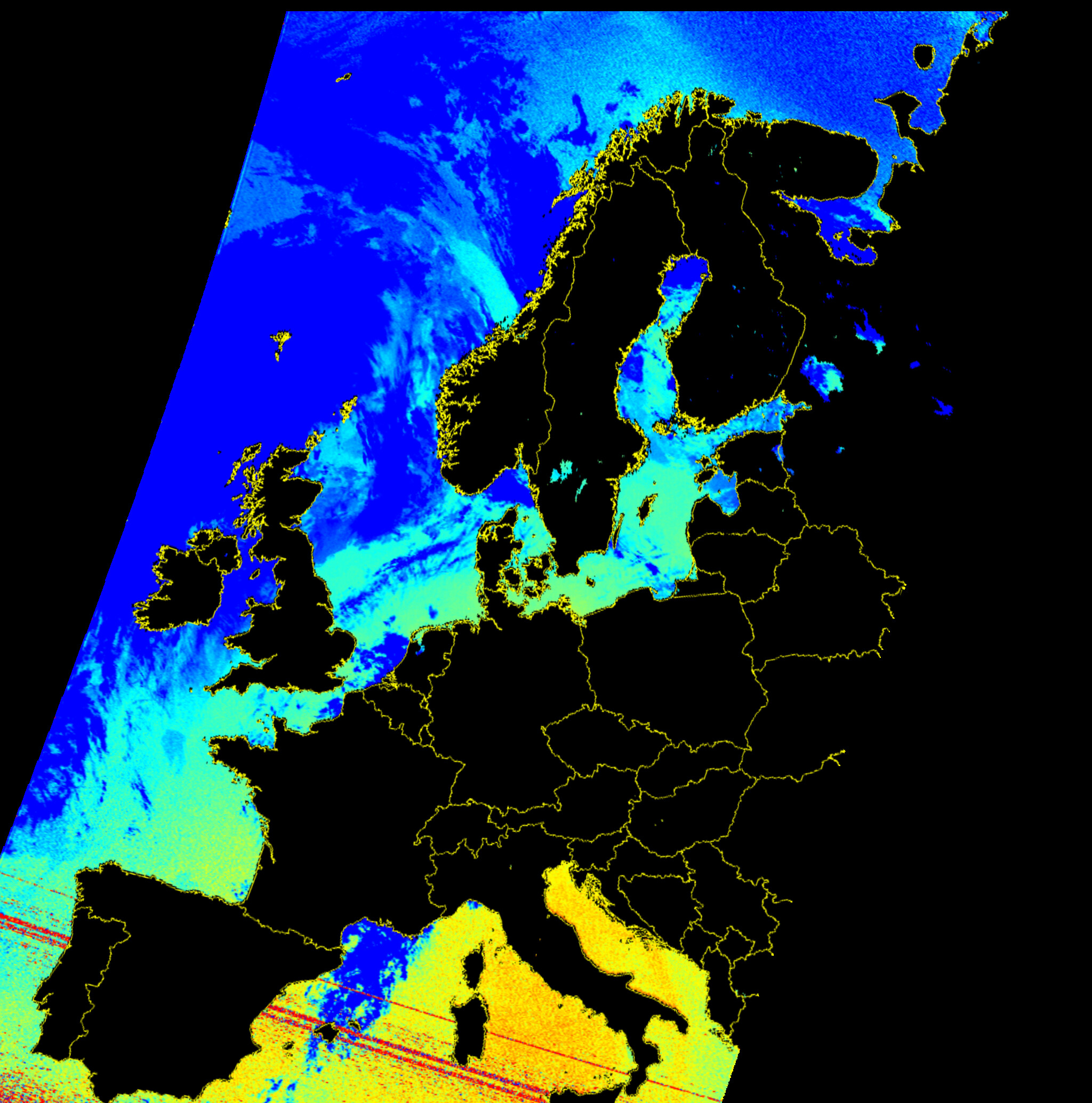 NOAA 15-20240719-072231-Sea_Surface_Temperature_projected