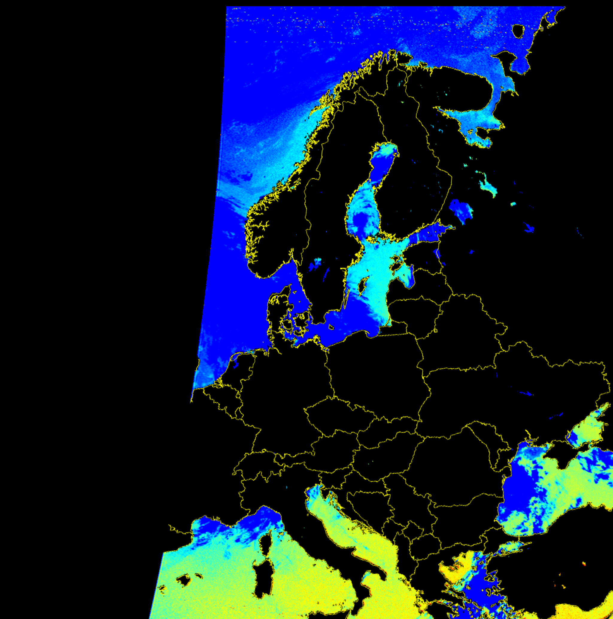 NOAA 19-20240614-081833-Sea_Surface_Temperature_projected