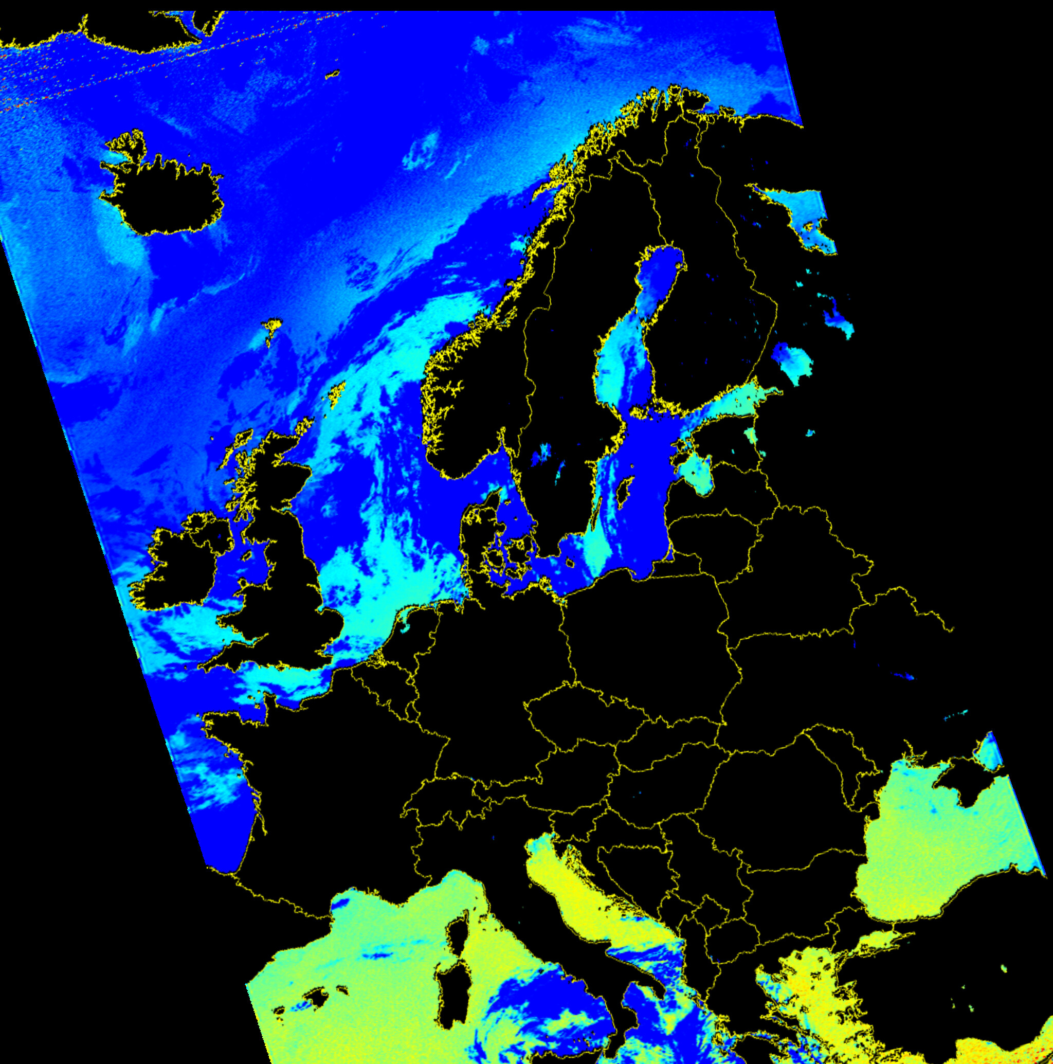 NOAA 19-20240616-192800-Sea_Surface_Temperature_projected