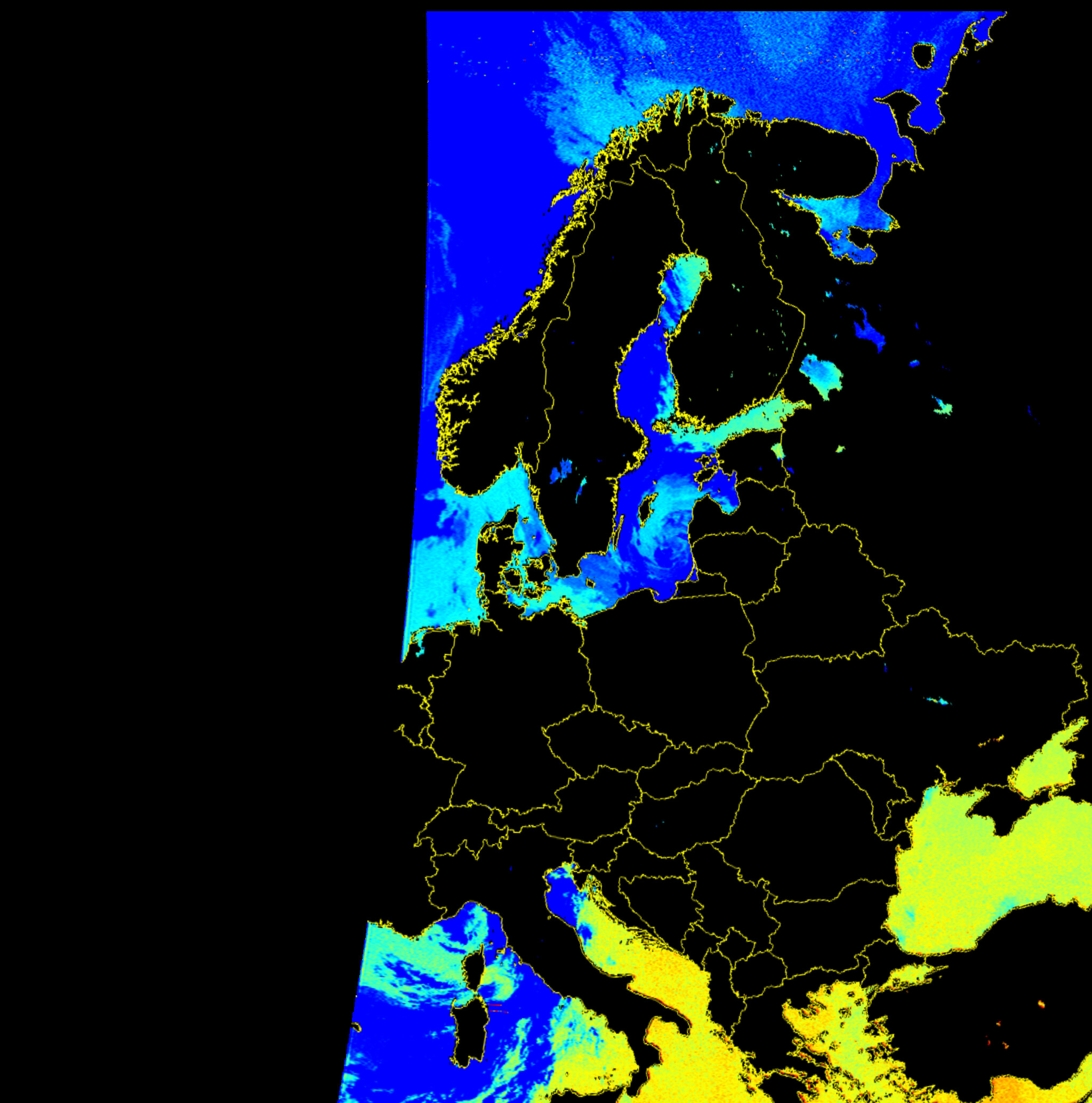 NOAA 19-20240623-080818-Sea_Surface_Temperature_projected