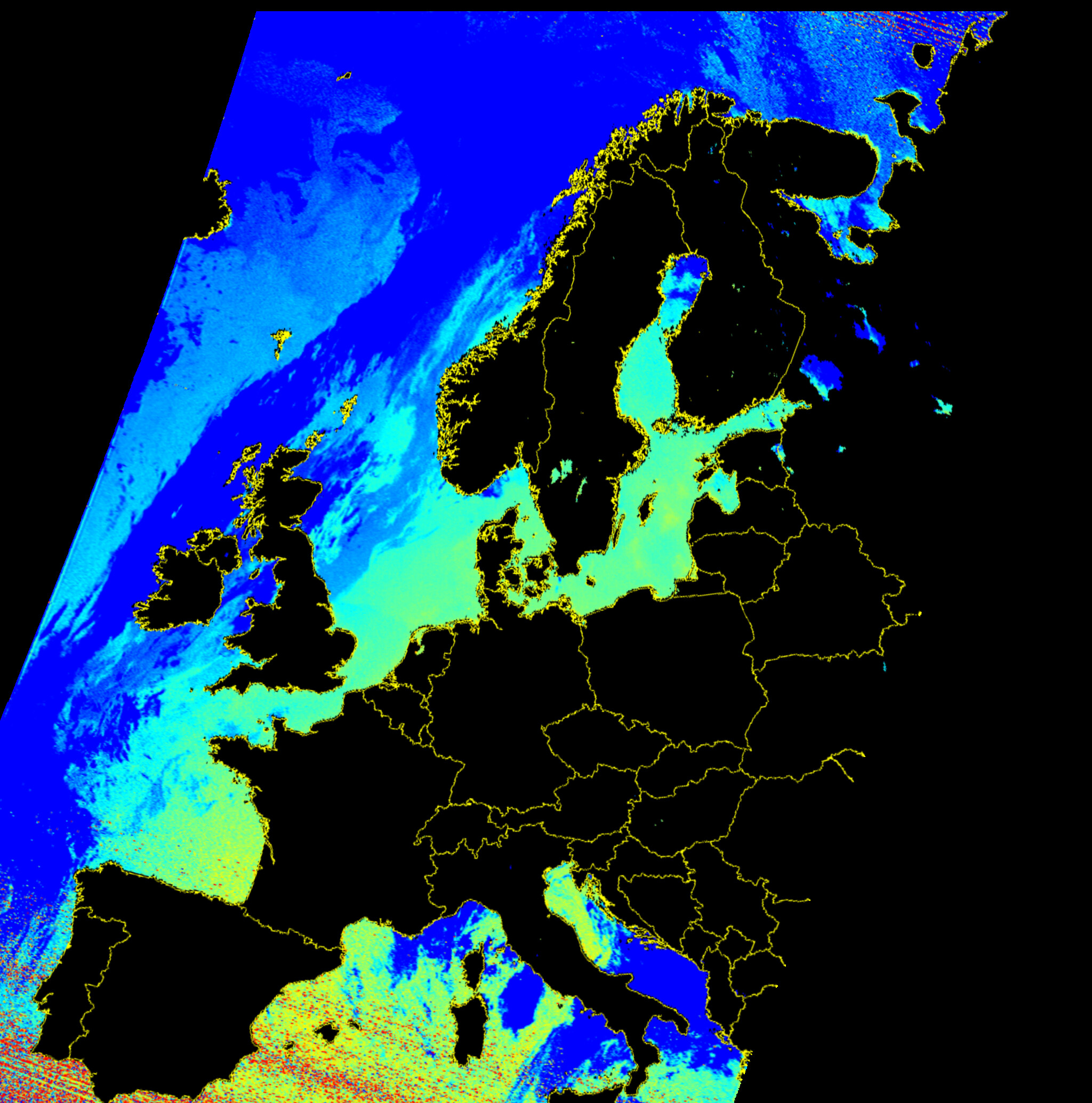 NOAA 19-20240625-092420-Sea_Surface_Temperature_projected