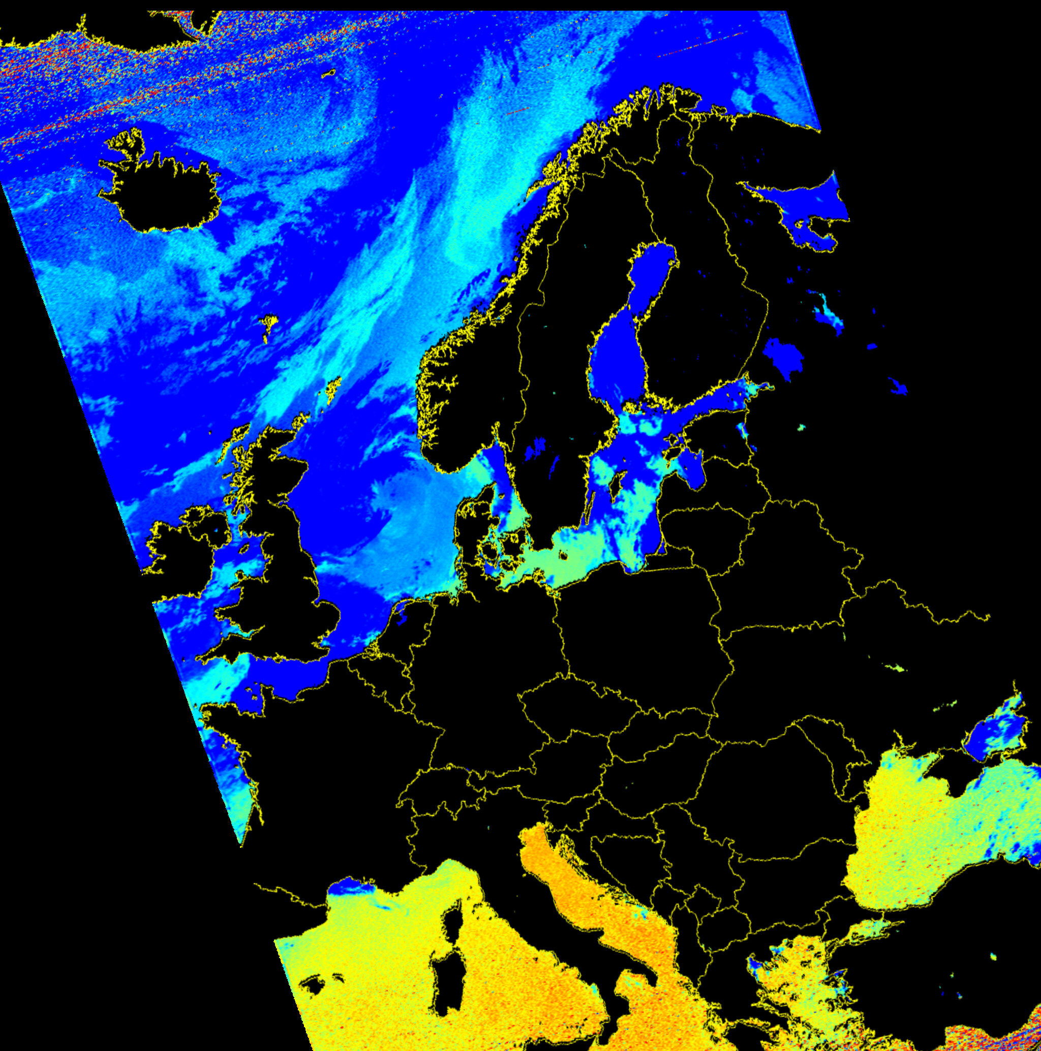 NOAA 19-20240711-192141-Sea_Surface_Temperature_projected