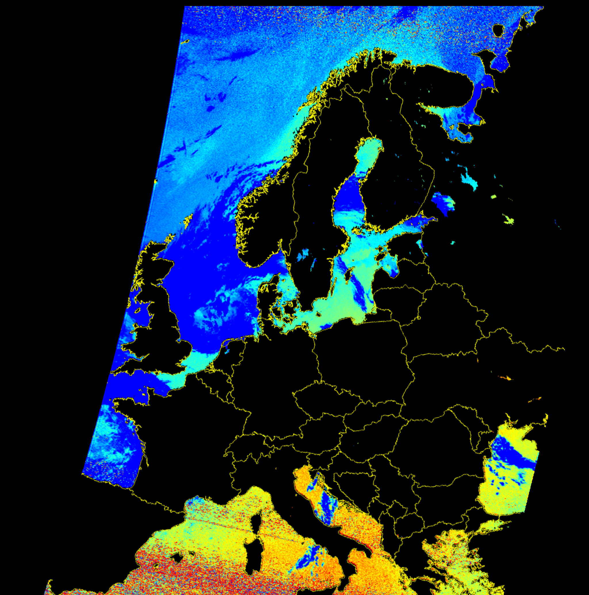 NOAA 19-20240714-085116-Sea_Surface_Temperature_projected