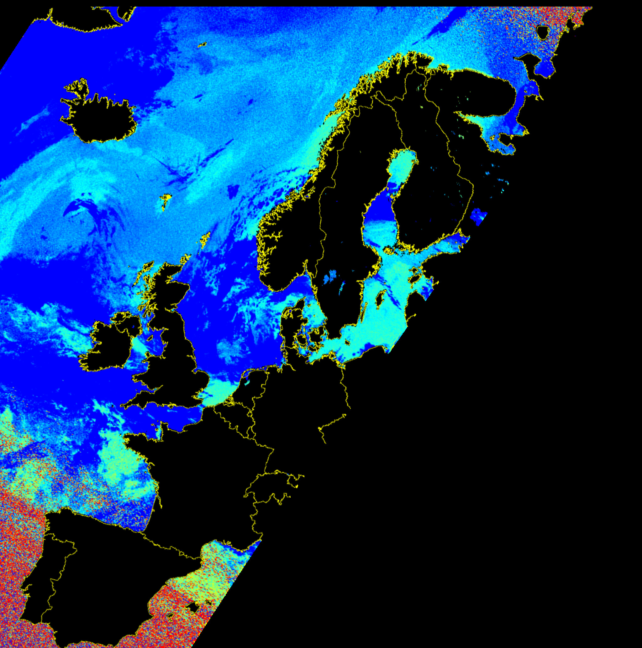 NOAA 19-20240714-103208-Sea_Surface_Temperature_projected