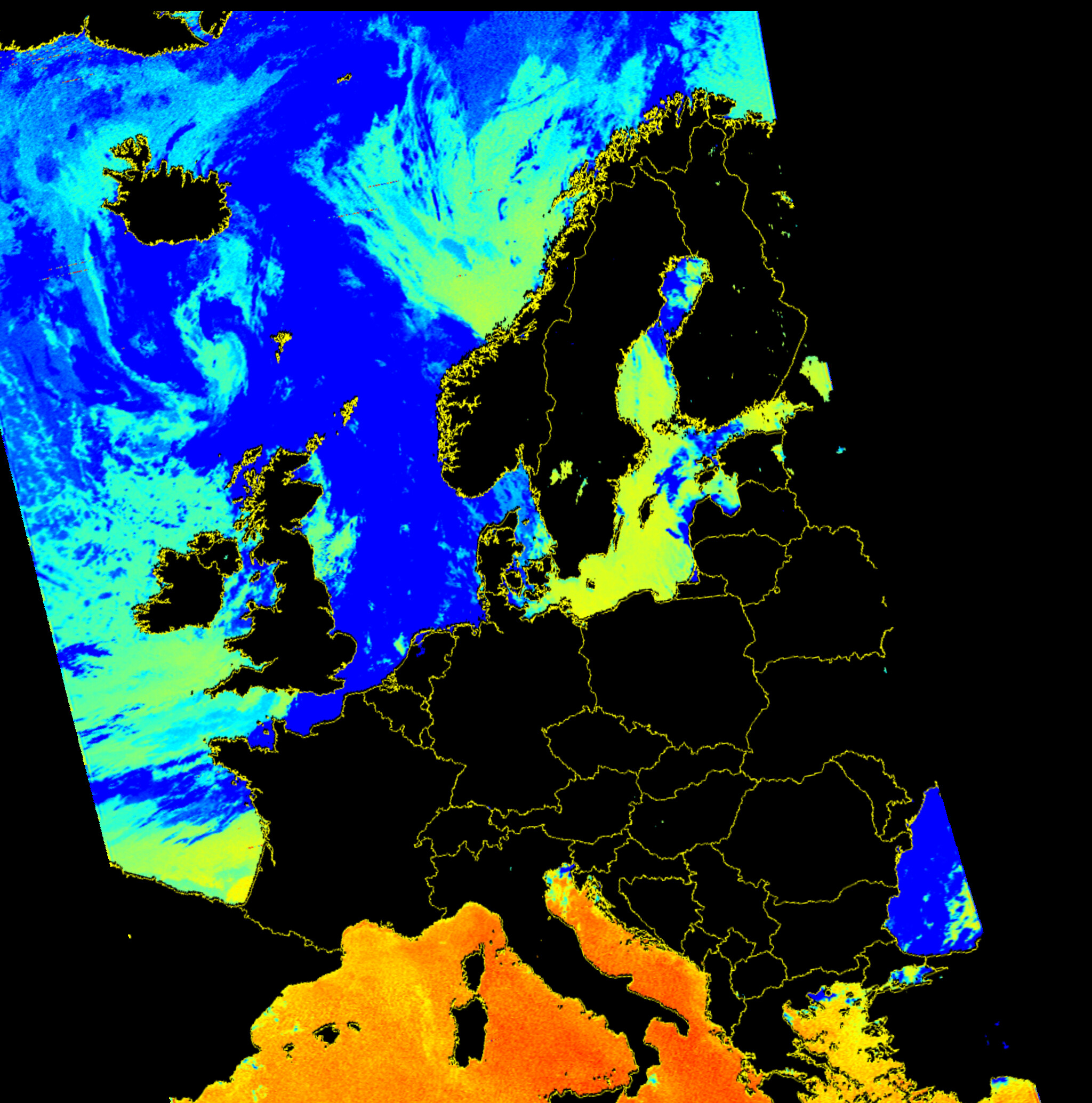 NOAA 19-20240725-195012-Sea_Surface_Temperature_projected