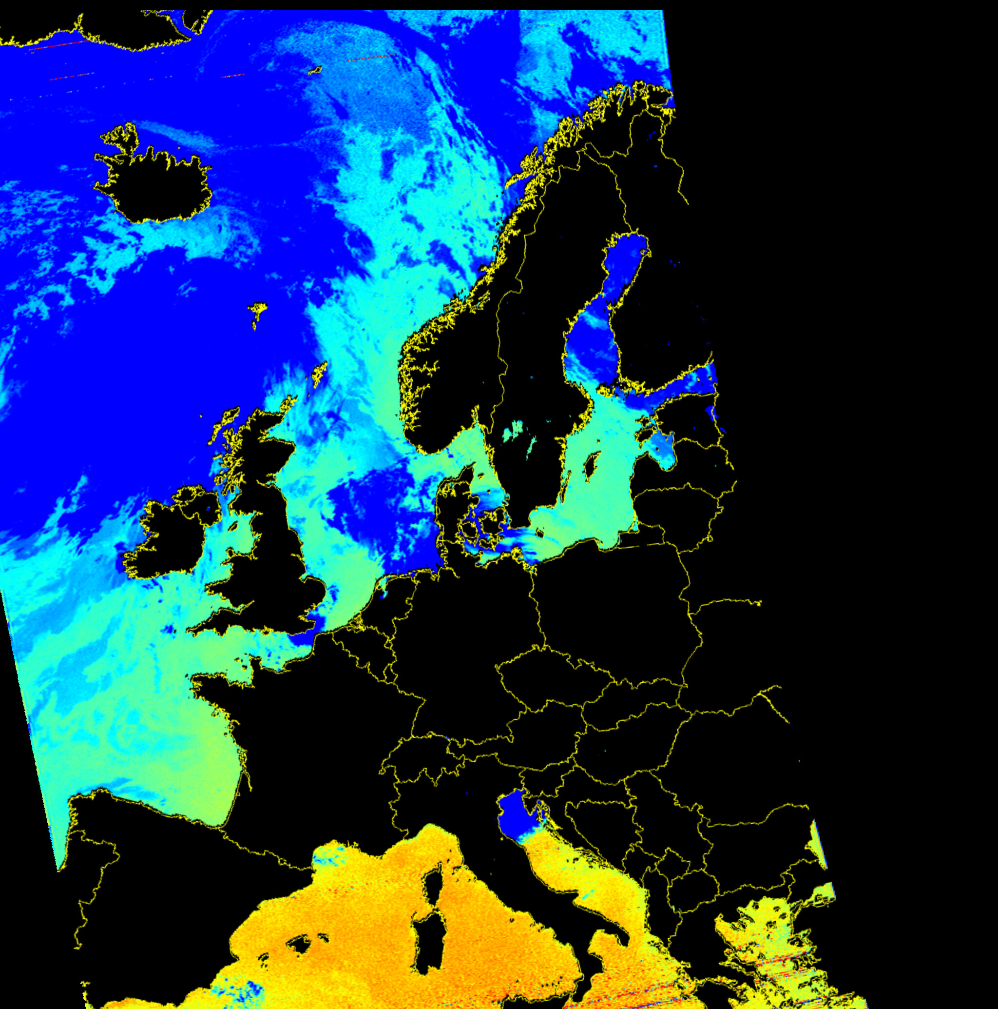 NOAA 19-20240801-200430-Sea_Surface_Temperature_projected