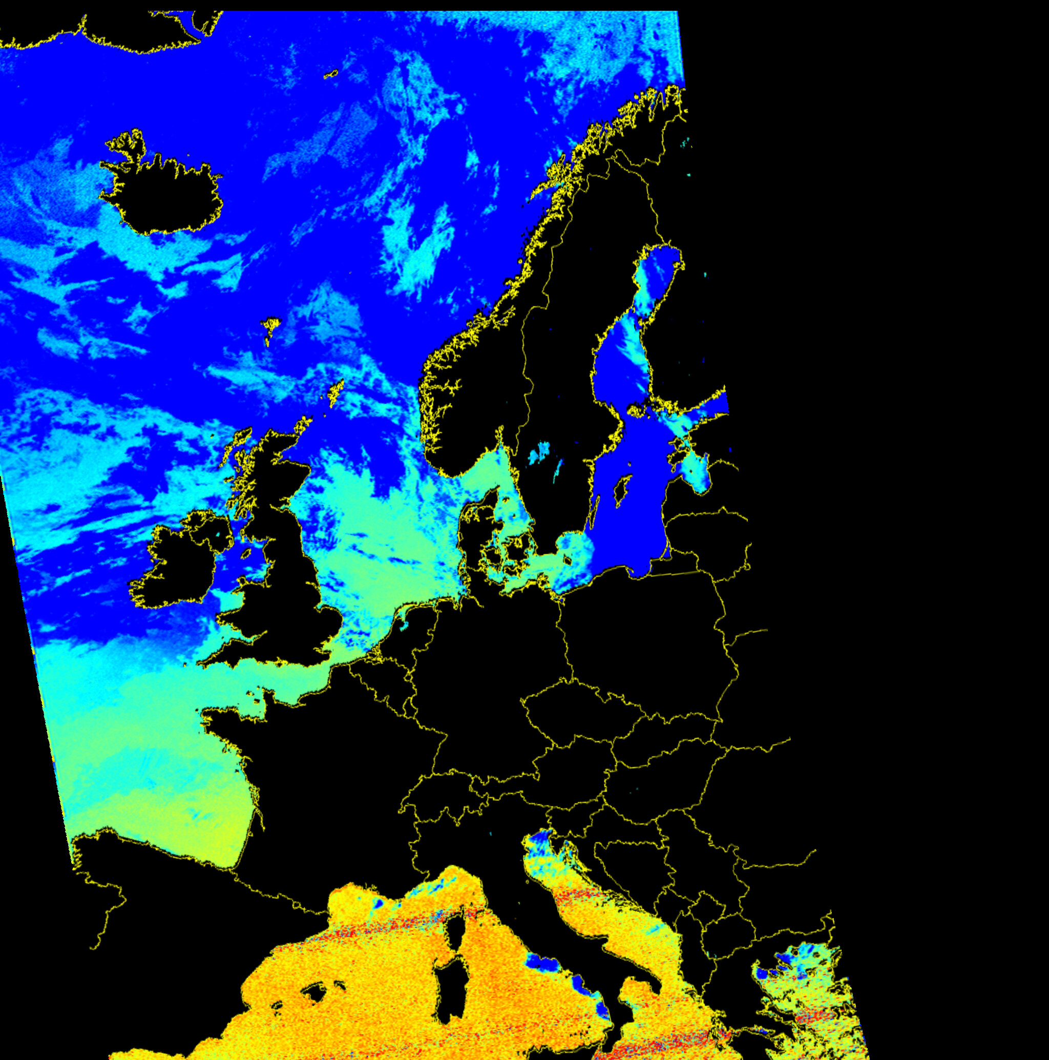 NOAA 19-20240809-182605-Sea_Surface_Temperature_projected