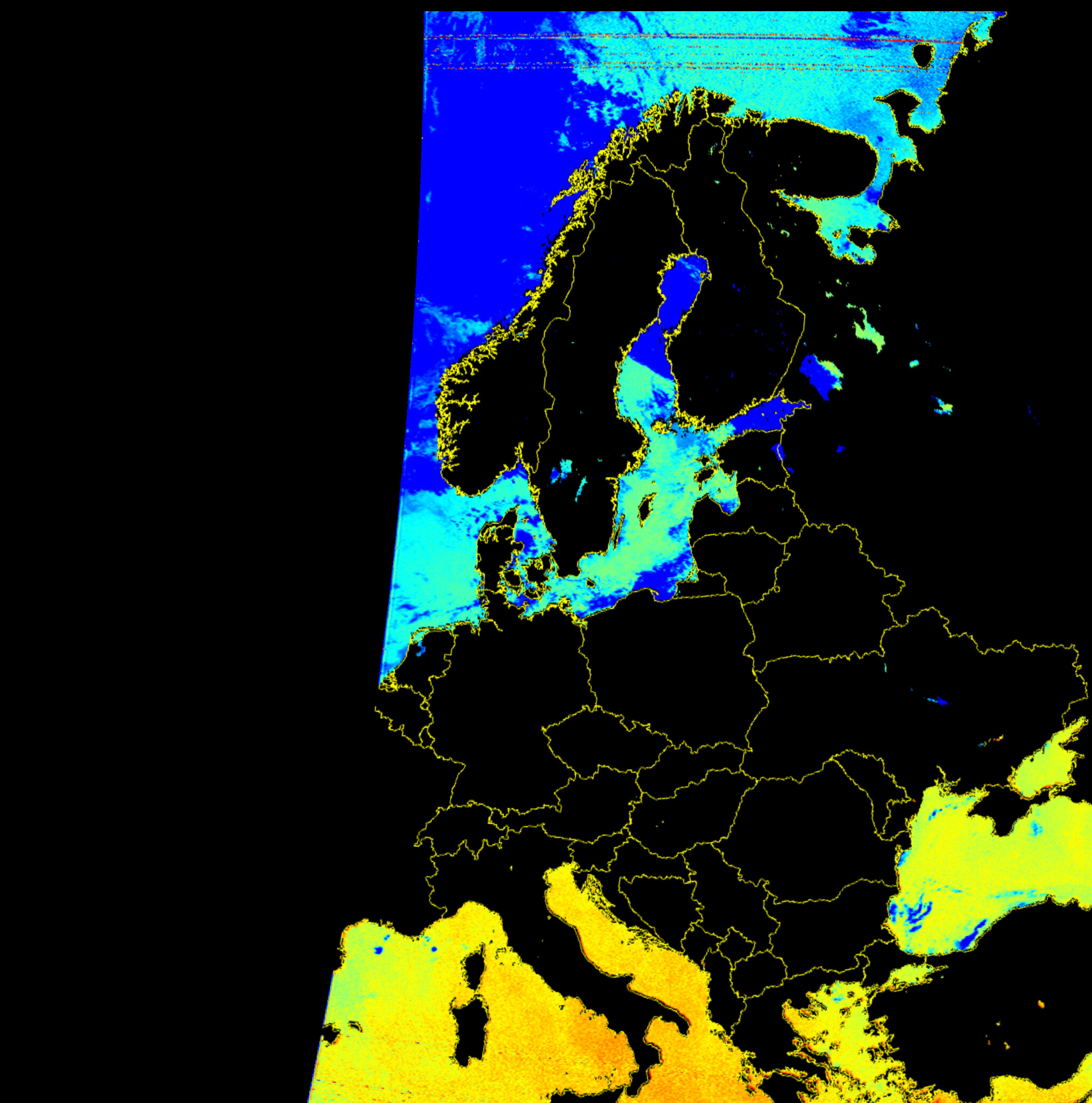 NOAA 19-20240810-081944-Sea_Surface_Temperature_projected