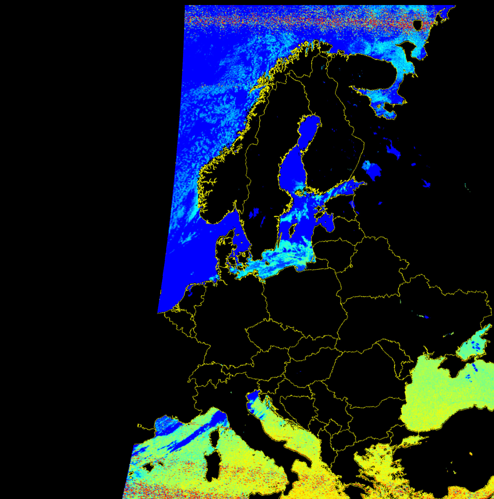 NOAA 19-20240927-082825-Sea_Surface_Temperature_projected