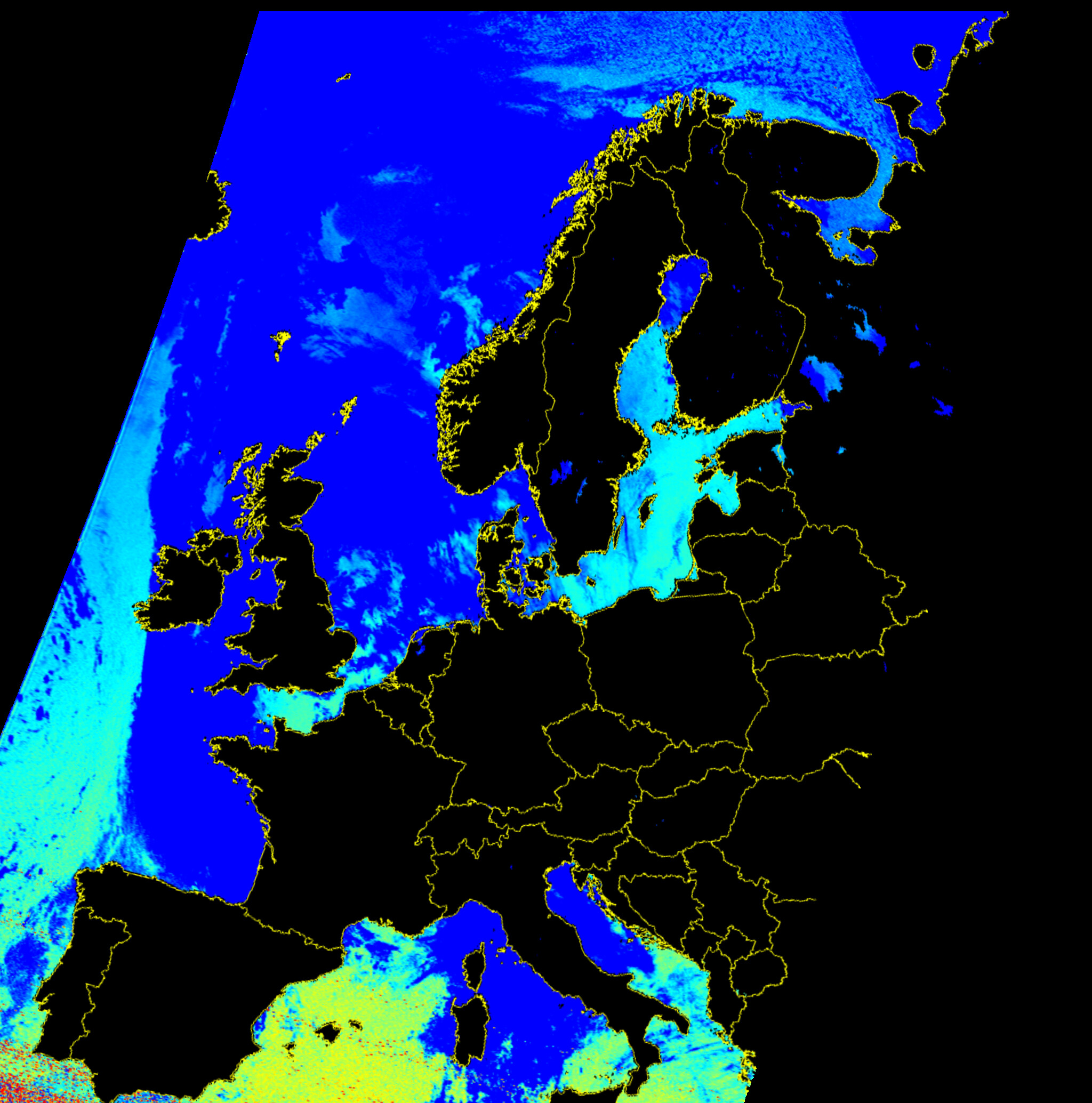 NOAA 19-20241016-093402-Sea_Surface_Temperature_projected