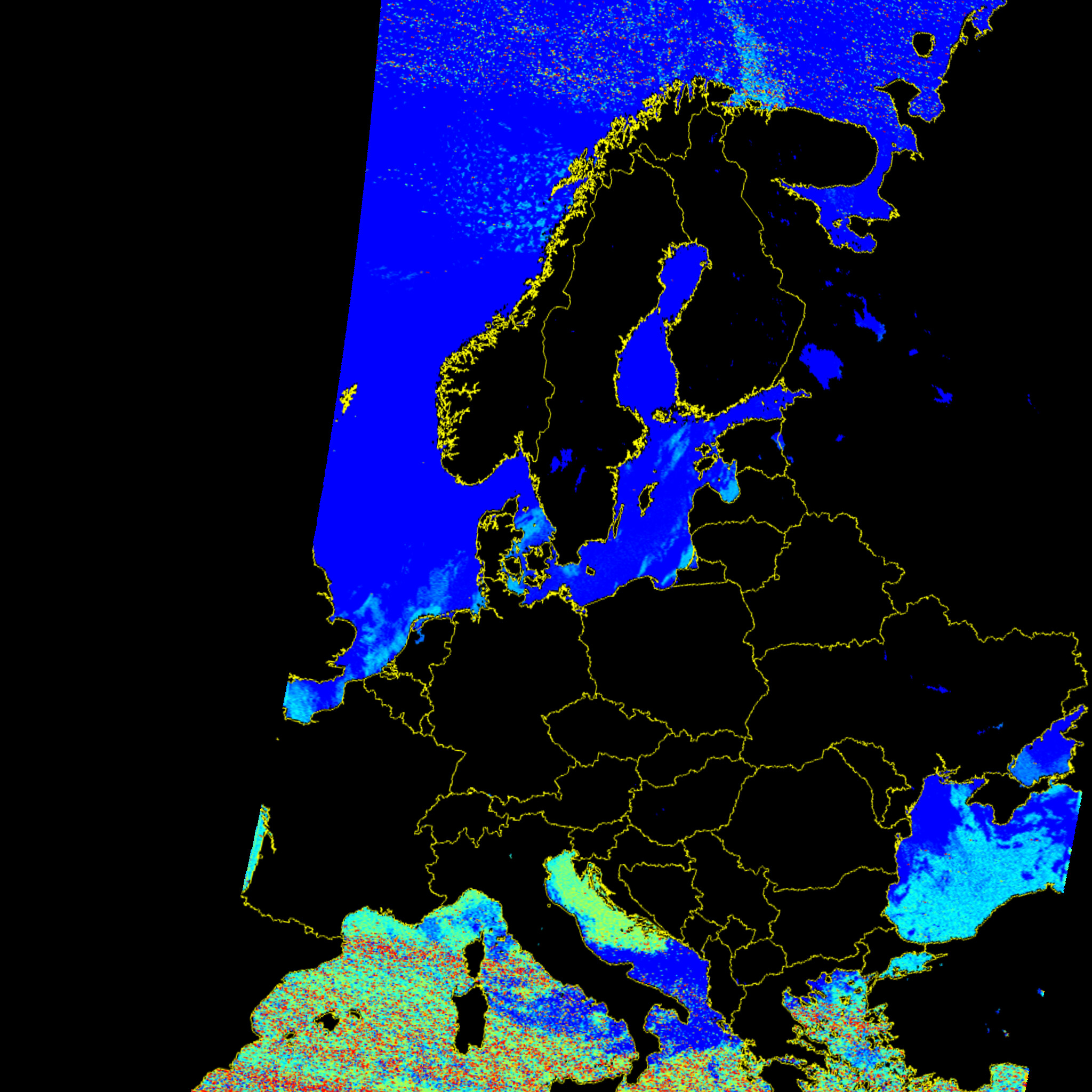 NOAA 19-20241129-084805-Sea_Surface_Temperature_projected